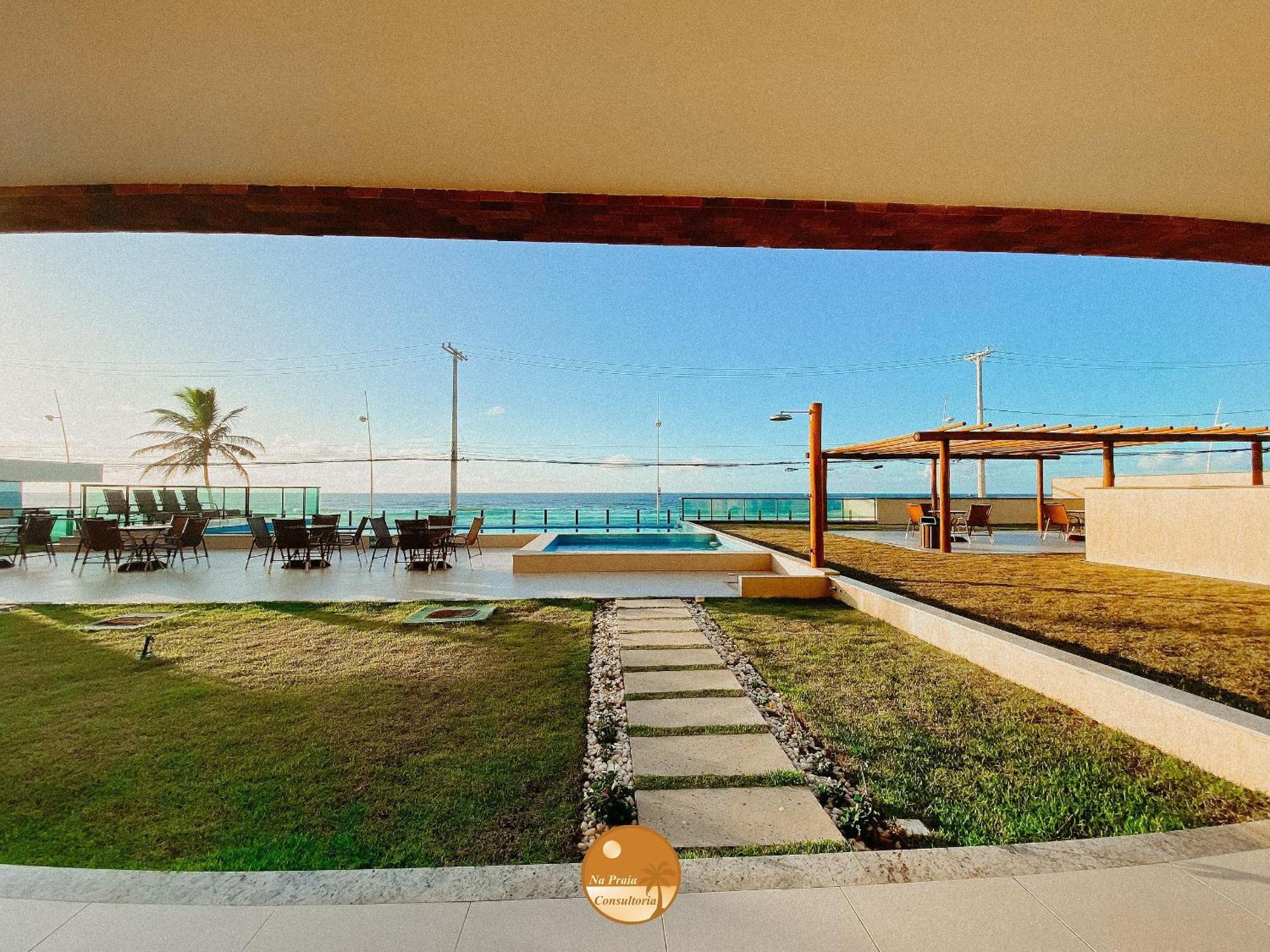 דירות סלבאדור Pe Na Areia, Piscina Borda Infinita, Vaga De Garagem, Portaria 24 Hs מראה חיצוני תמונה