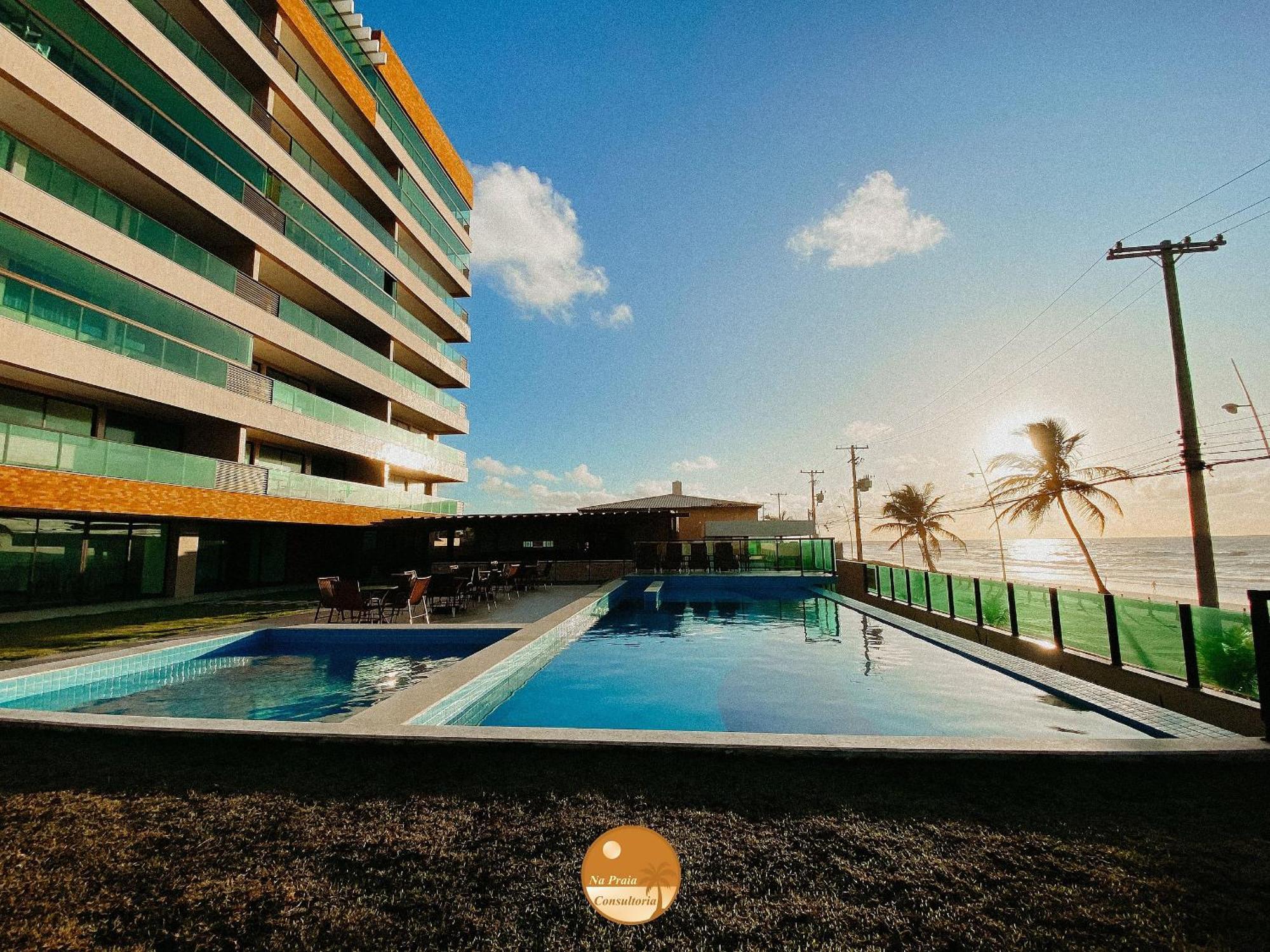 דירות סלבאדור Pe Na Areia, Piscina Borda Infinita, Vaga De Garagem, Portaria 24 Hs מראה חיצוני תמונה