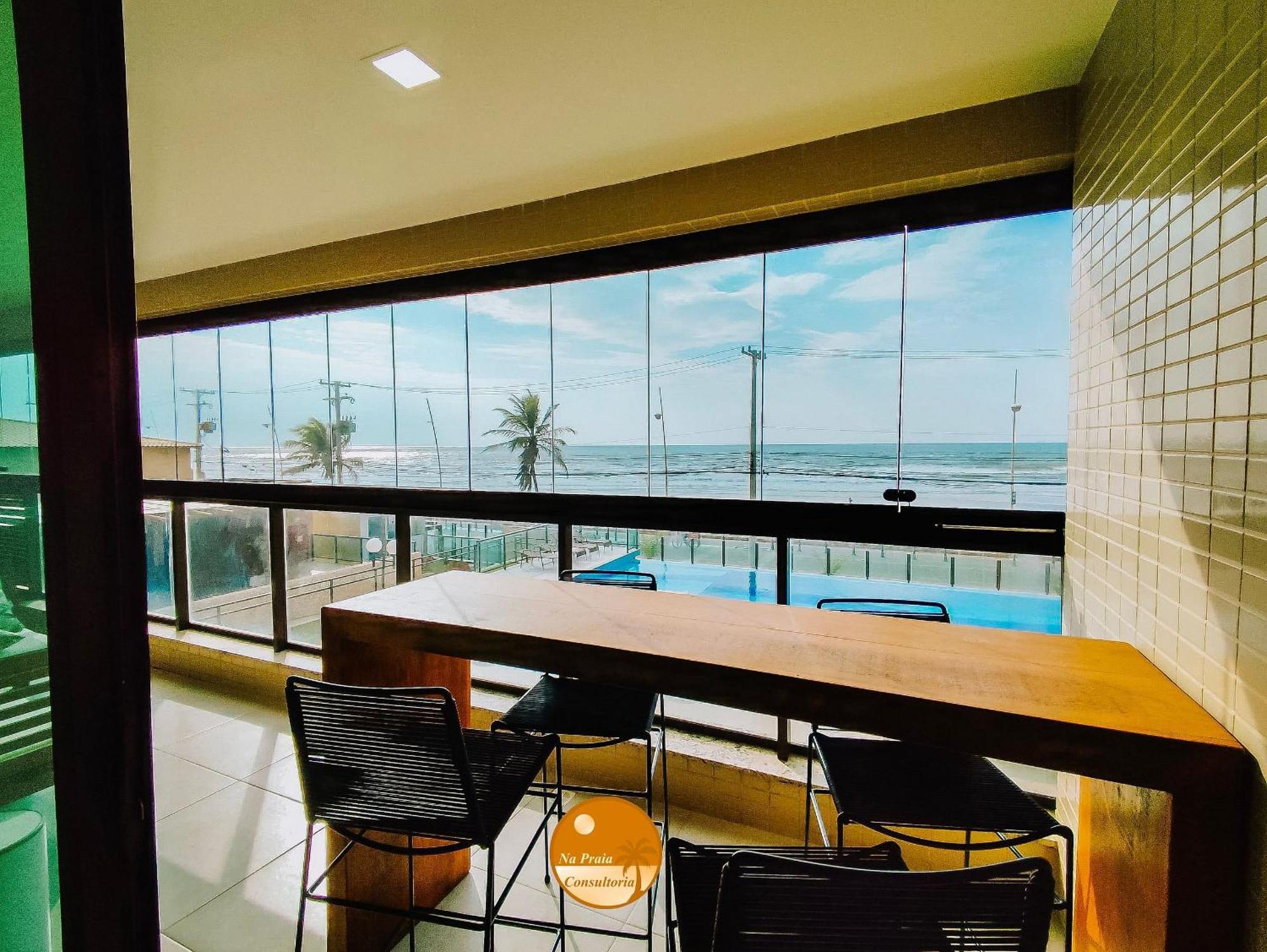 דירות סלבאדור Pe Na Areia, Piscina Borda Infinita, Vaga De Garagem, Portaria 24 Hs חדר תמונה