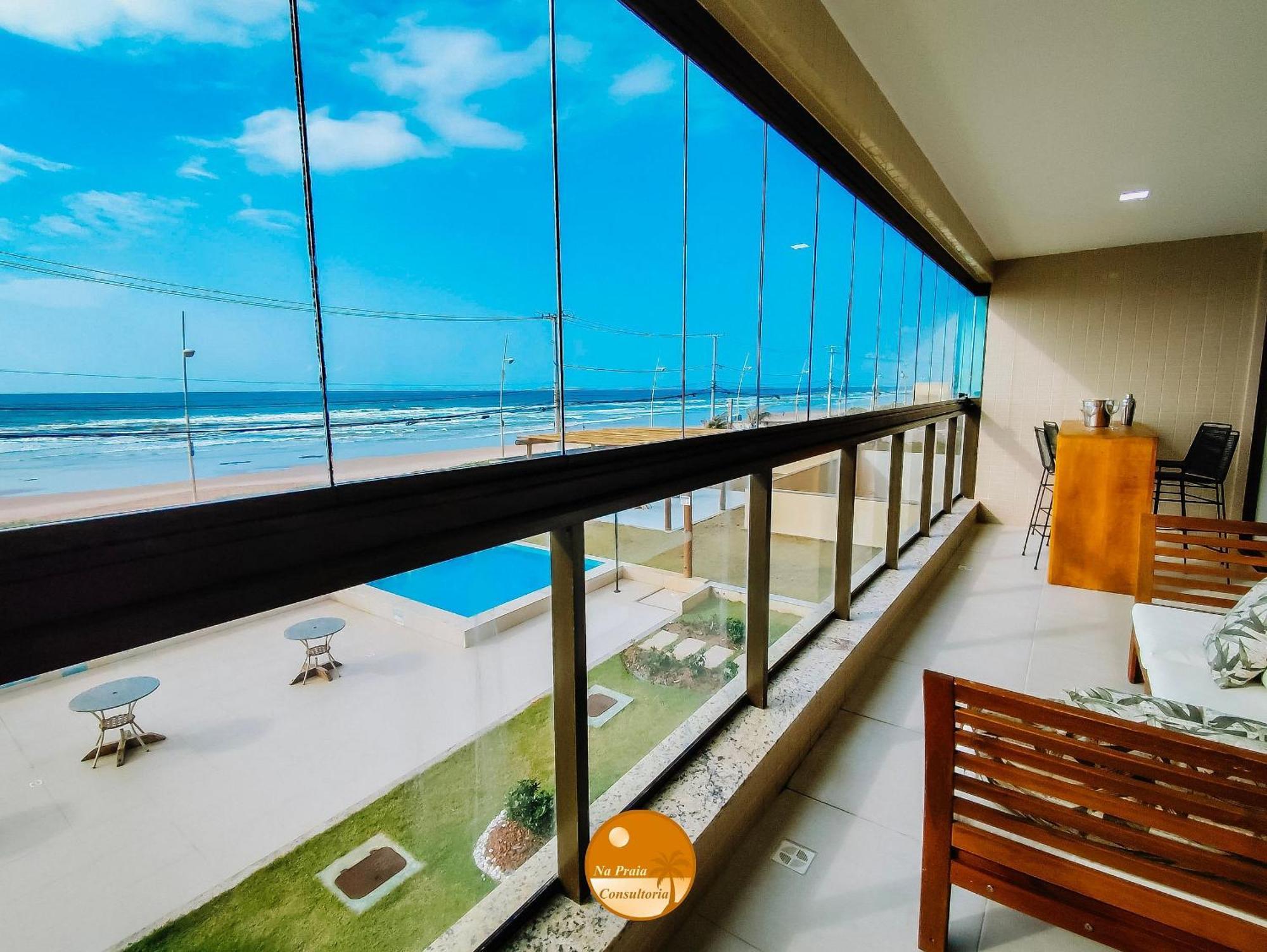 דירות סלבאדור Pe Na Areia, Piscina Borda Infinita, Vaga De Garagem, Portaria 24 Hs חדר תמונה
