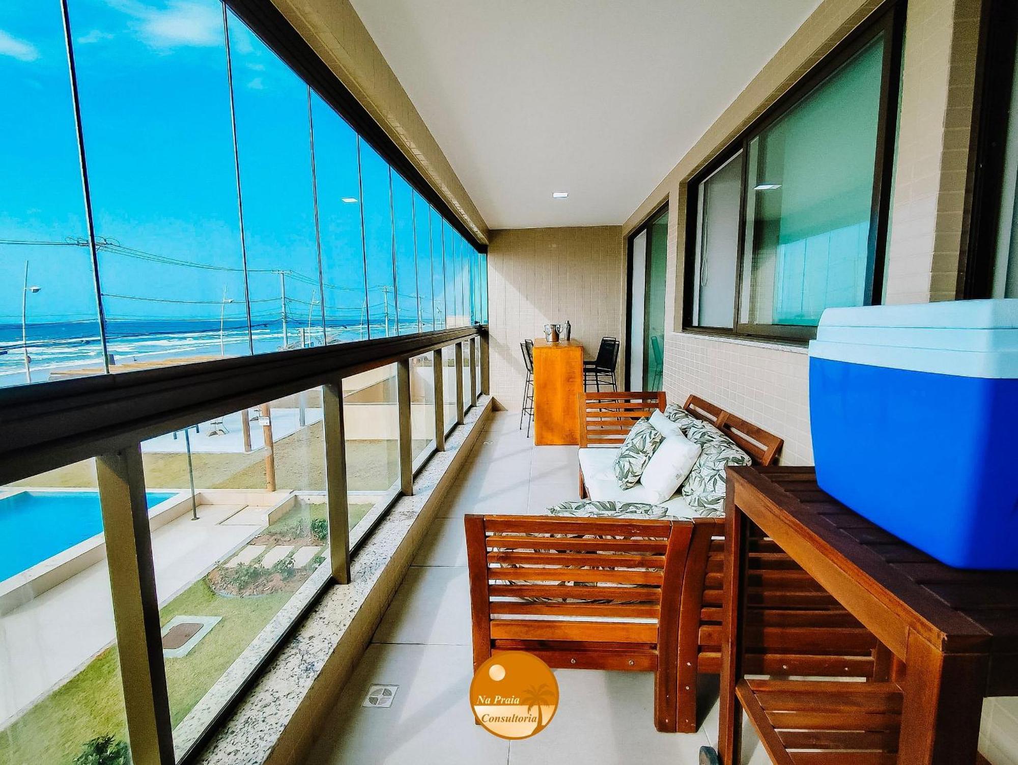 דירות סלבאדור Pe Na Areia, Piscina Borda Infinita, Vaga De Garagem, Portaria 24 Hs חדר תמונה
