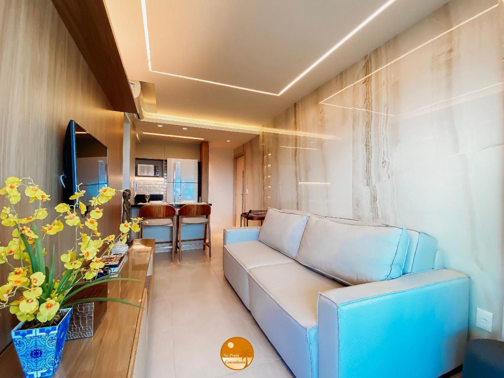 דירות סלבאדור Pe Na Areia, Piscina Borda Infinita, Vaga De Garagem, Portaria 24 Hs חדר תמונה